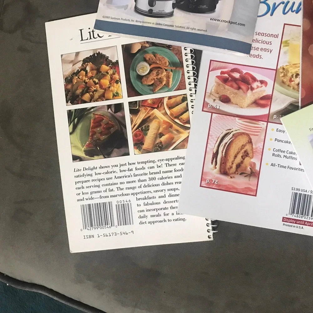 7 Recipe Cookbook Pamphlet‎ Softcover Betty Crocker Taste Of Homes Crockpot